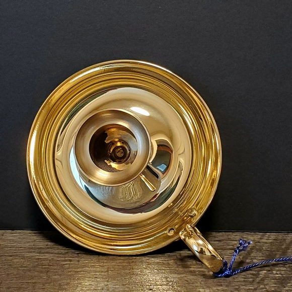 Baldwin Solid Brass Candle Holder with Handle by Georgetown - Picture 3 of 4